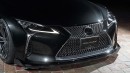 Lexus LC Widebody Kit from Artisan Spirits Looks Like a Japanese Batmobile