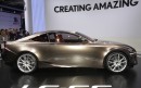 Lexus LF-CC Concept on Track