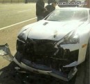 Lexus LFA Crashed in China