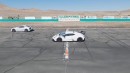 Lexus LFA Drag Races Lamborghini Huracan STO
