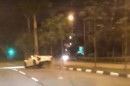 Lexus LFA crash in Singapore