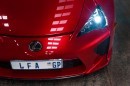 Lexus LFA in Red