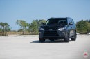 Lexus LX 570 Gets Murdered Out Look and Vossen Wheels