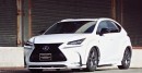 Lexus NX F Sport Gets ACC Air Suspension and Aimgain Body Kit