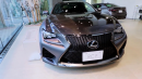Lexus RC F Has All-Carbon Hood and Body Kit, Stunning Grey Paint
