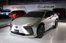 Lexus reveals the new RZ all-electric SUV alongside a larger electric SUV concept