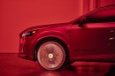 Unique Ruby Red Rims for Lexus RX
