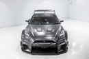 Liberty Walk Nissan GT-R Sports $70,000 Raw Carbon Look in Tokyo