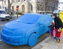 Life-size Play-Doh car
