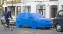 Life-size Play-Doh car