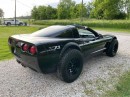 Lifted C5 Corvette can ford a river and go where no Vette ever dared to