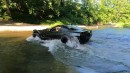 Lifted C5 Corvette can ford a river and go where no Vette ever dared to