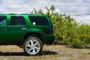 Lifted Chevy Taho Rides on Forgiatos, Looks Fresh in Green