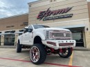 Devin White's 8-inch lifted Ford F-250 riding on bespoke 26-inch Forgiato wheels