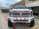 Devin White's 8-inch lifted Ford F-250 riding on bespoke 26-inch Forgiato wheels