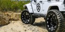 Lifted Jeep Wrangler On Forgiato Offroad Wheels