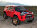 Toyota 4Runner TRD Pro wide lifted 2JZ rendering by abimelecdesign