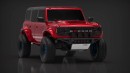 2021 Ford Bronco Badlands wide body lifted kit on TC TV