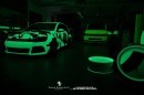 Light Tron Golf 7 with Transparent Wheels