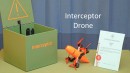 Drone Interceptor with net gun