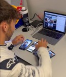 Pierre Gasly Liking Posts