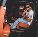 Lil Baby and Mercedes-Maybach S-Class