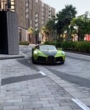 Lime Green Bugatti La Voiture Noire