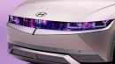 The concept car unveiled in April featured an animation grille