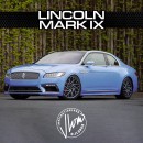 Lincoln Continental Mark IX rendering by jlord8 on Instagram