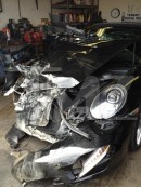 Porsche 911 Crashed by Lindsay Lohan