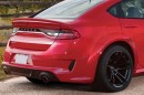 Dodge Dart SRT Widebody what if rendering by abimelecdesign