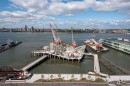 Little Island is a brand new floating park in NYC, on the Hudson River