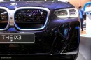 2022 BMW iX3 facelift at IAA 2021
