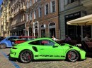 Lizzard Green 2019 Porsche 911 GT3 RS in Prague