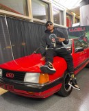 The original 1987 Audi 5000 from LL Cool J's BAD album cover has been restored, donated to the museum