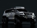 Custom Nissan Patrol/Armada 6x6 rendering by Nazar Eisa