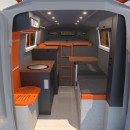 Loki Basecamp Icarus 8 off-grid truck camper official details about interior