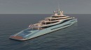 Lonestar megayacht concept is an eco-friendly 561-footer that doesn't skimp on luxury