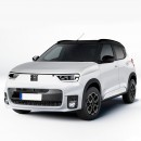 Fiat Panda new generation rendering by KDesign AG