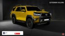 2024 Toyota 4Runner TRD Pro rendering by Halo oto