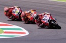 Mugello 2015, cool action shot with Marquez and two factory Ducati