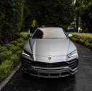Lori Harvey's Grey Lamborghini Urus