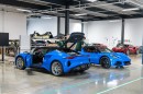 2022 Lotus Emira at the Chapman Production Centre in Hethel