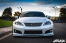 Lexus IS F in the Sunset