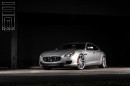 Exclusive Motoring lowered Maserati Quattroporte with CVT Vossen wheels