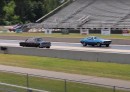 1967 Chevrolet Camaro vs 1963 Nova drag race