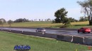 5.3-liter LS Turbo 1994 Ford Mustang drag races S550 Mustang on DRACS