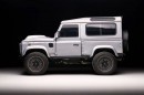 Tuned 1991 Land Rover Defender 90 getting auctioned off
