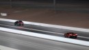 Lucid Air vs C8 Chevrolet Corvette drag race on Wheels Plus