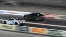 Lucid Air vs C8 Chevrolet Corvette drag race on Wheels Plus